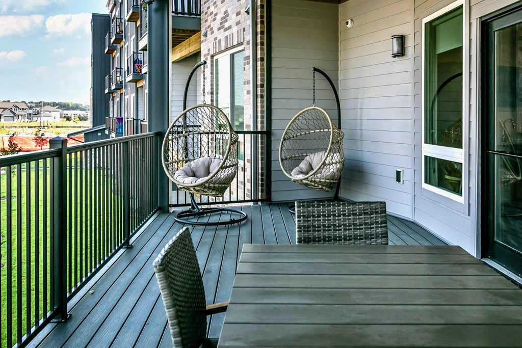Community recreation room at AXIS apartments in Papillion, NE