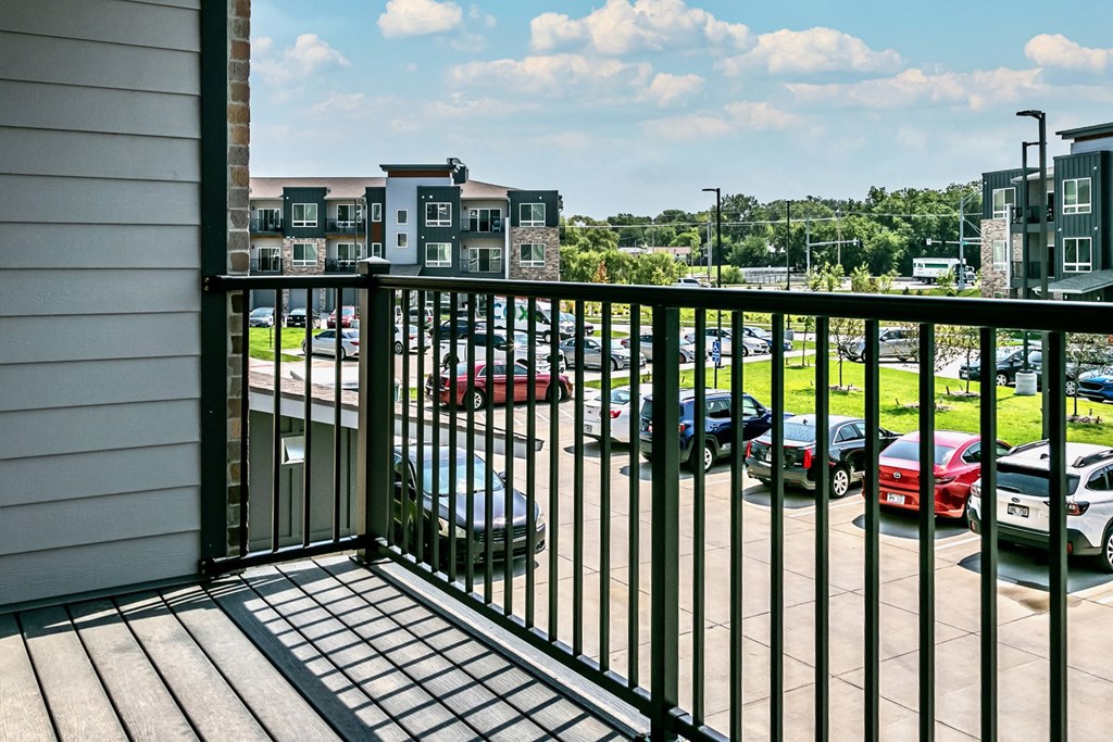 Large patios & balconies