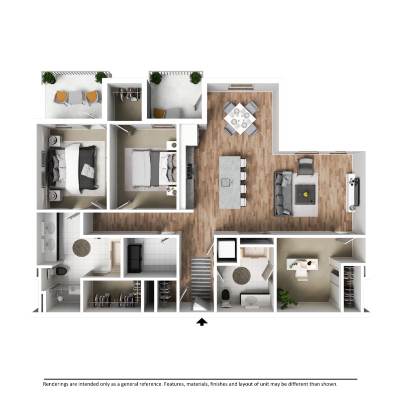 Atlas - Penthouse floorplan
