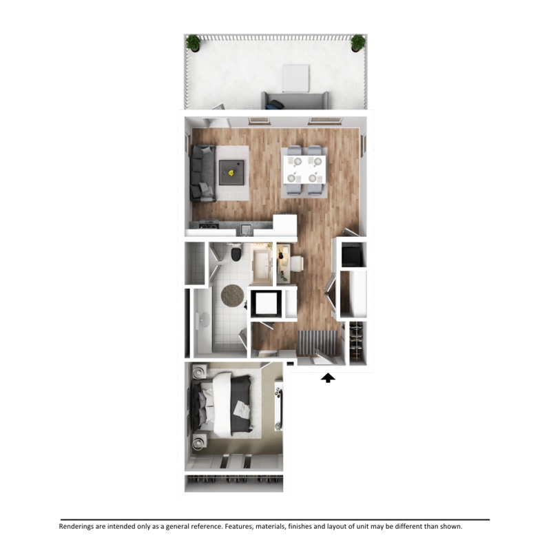 Elevated Loft - Axis floorplan