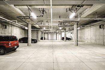 Parking Garage at Boho Flats in Omaha, NE