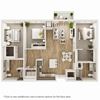 3 Bed, 2 Bath - 1350 SF
