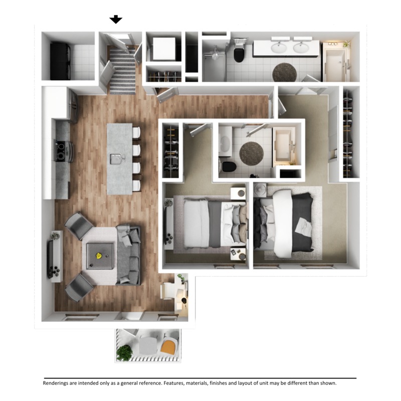 Penthouse - Cartographer floorplan