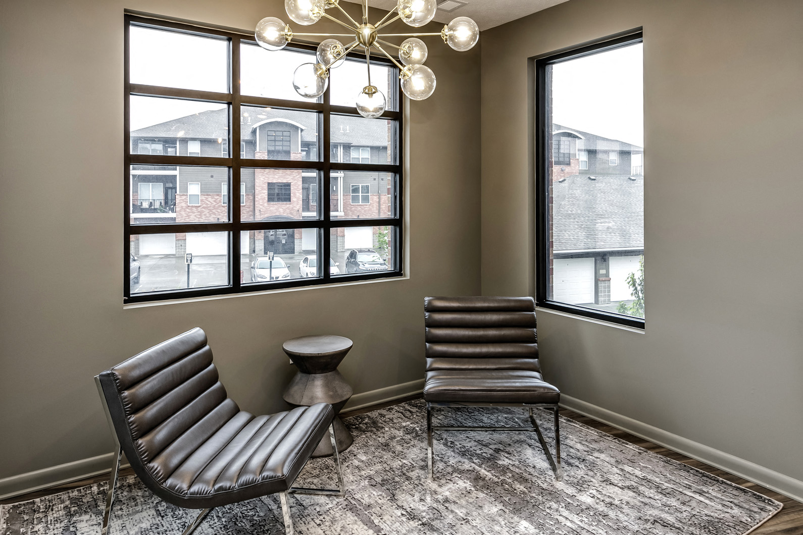 Conference room at The Apartments at Lux 96 in Papillion, NE