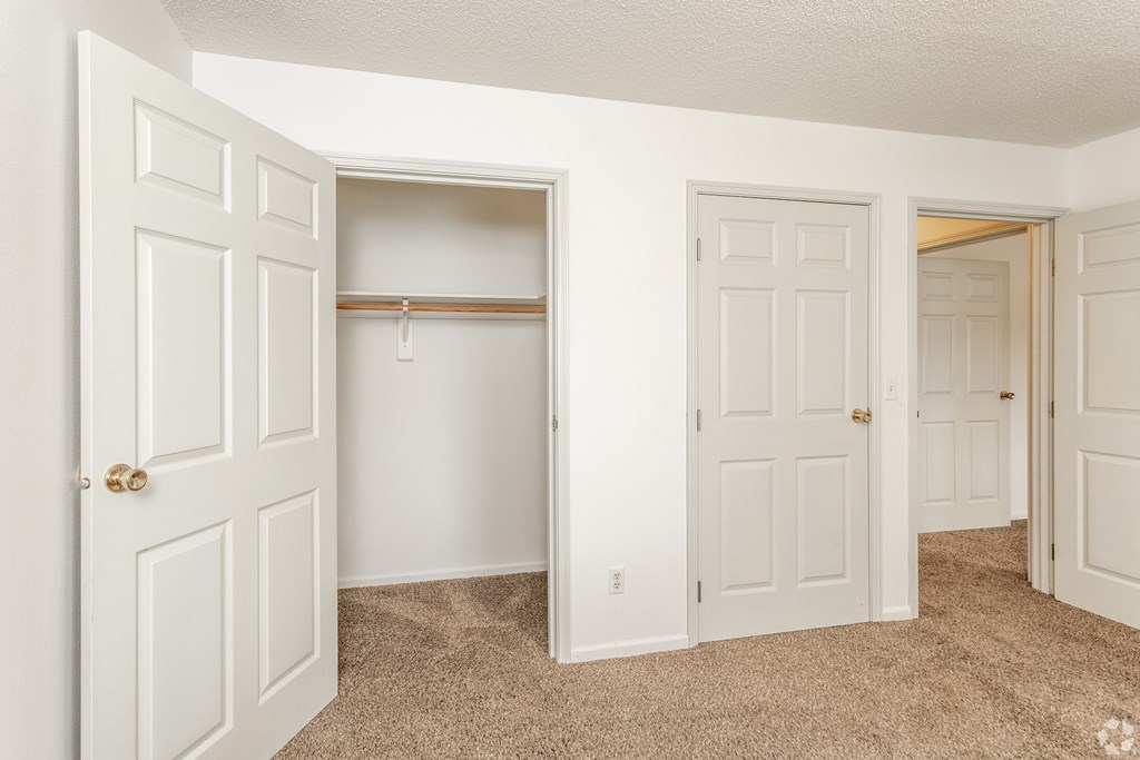 Bedroom at Country Club Apartments in Sioux City, IA