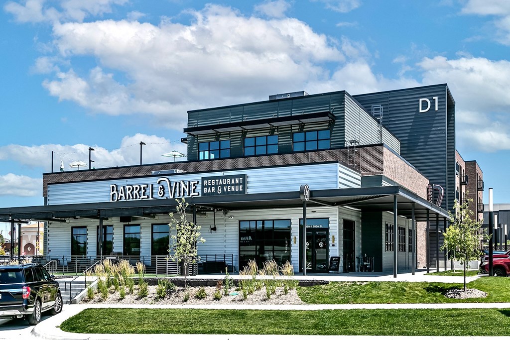 Property exterior at The Dalmore Apartments in Omaha, NE