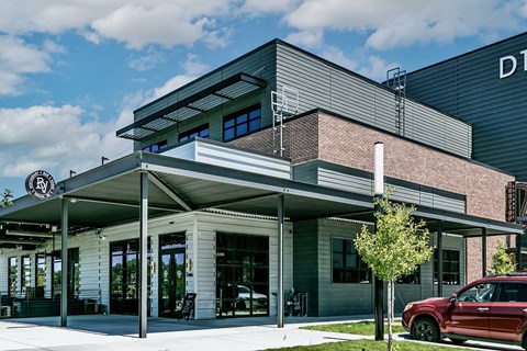 Property exterior at The Dalmore Apartments in Omaha, NE