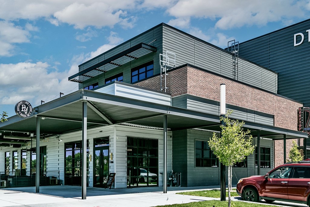 Property exterior at The Dalmore Apartments in Omaha, NE