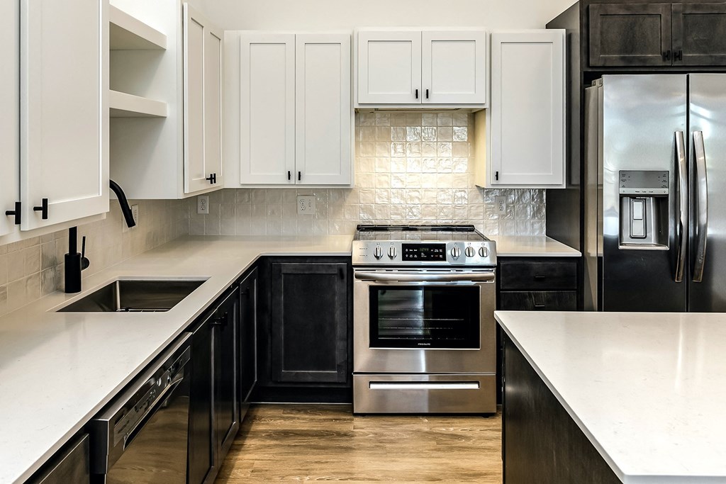 One, two and three bedroom apartment homes with stainless steel appliances, granite countertops, lvt flooring and much more at the Dalmore Apartments in Omaha, NE