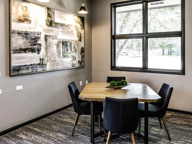 Community clubhouse at Deerfield Clubhouse Apartments in Fremont, NE