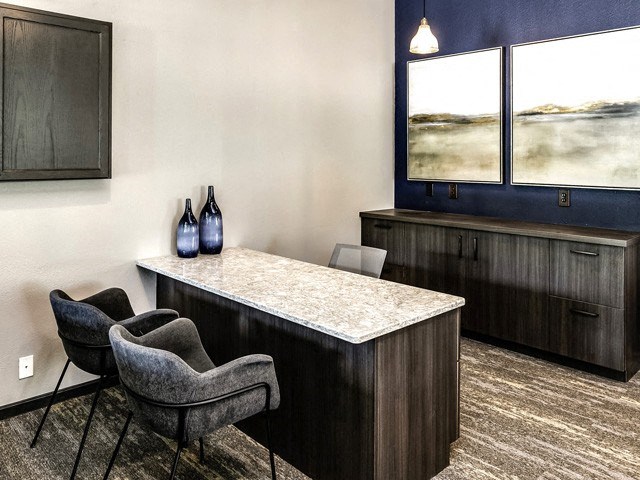 Community clubhouse at Deerfield Clubhouse Apartments in Fremont, NE