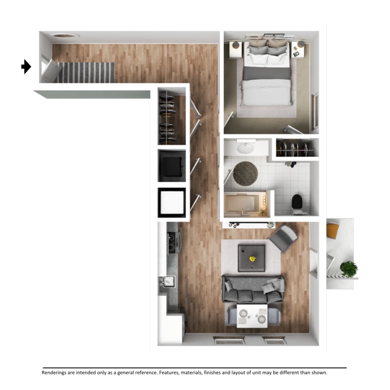 Luxury Apartment - De Leon floorplan