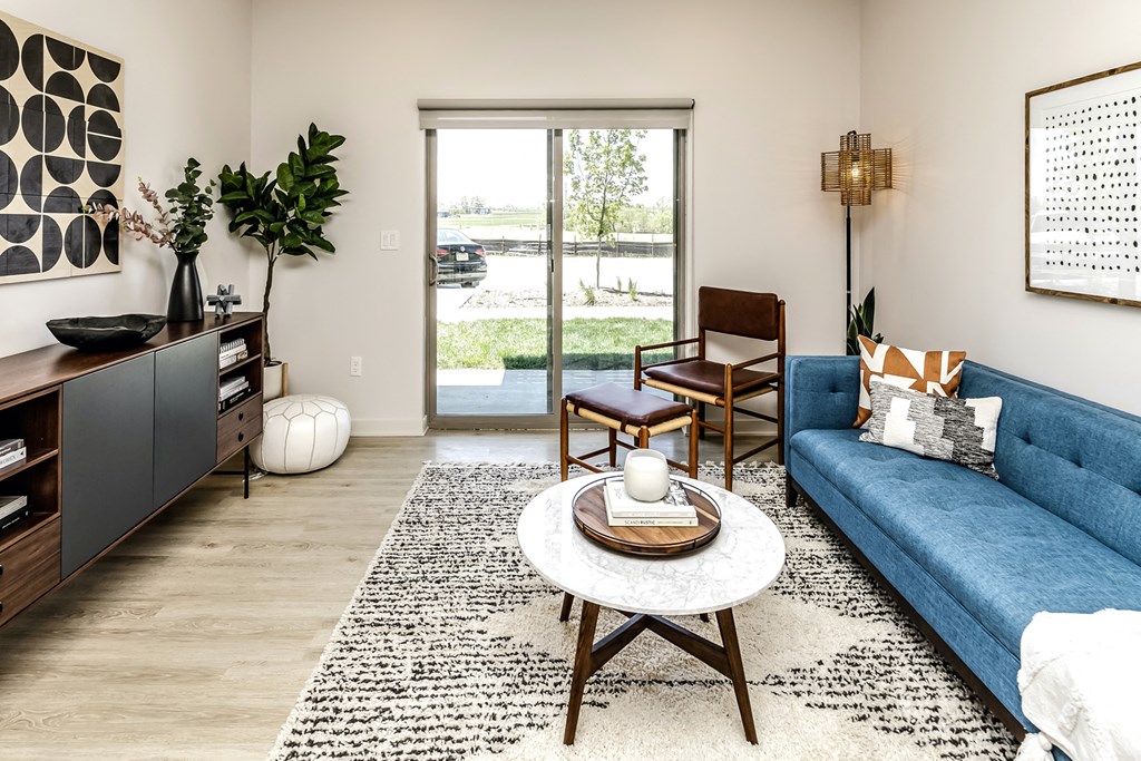 Large open-concept floor plans that fit any lifestyle at Edge 204 Apartments in Omaha, NE