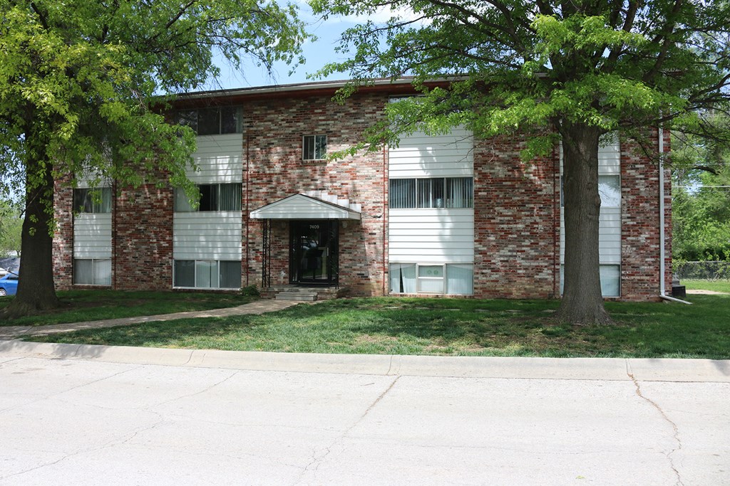 the building where the apartment is located