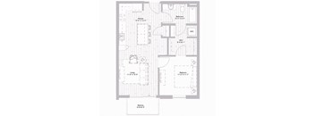 Floor plan at Nexus at Grays Landing in Des Moines, IA