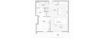 Floor plan at Nexus at Grays Landing in Des Moines, IA