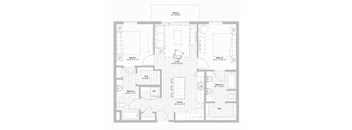 Floor plan at Nexus at Grays Landing in Des Moines, IA
