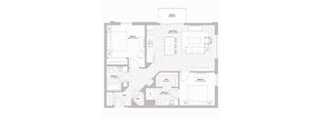 Floor plan at Nexus at Grays Landing in Des Moines, IA