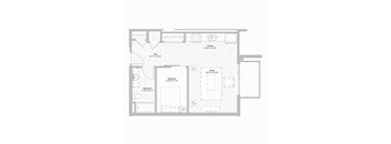 Floor plan at Nexus at Grays Landing in Des Moines, IA