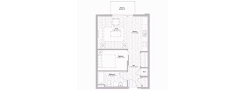 Floor plan at Nexus at Grays Landing in Des Moines, IA