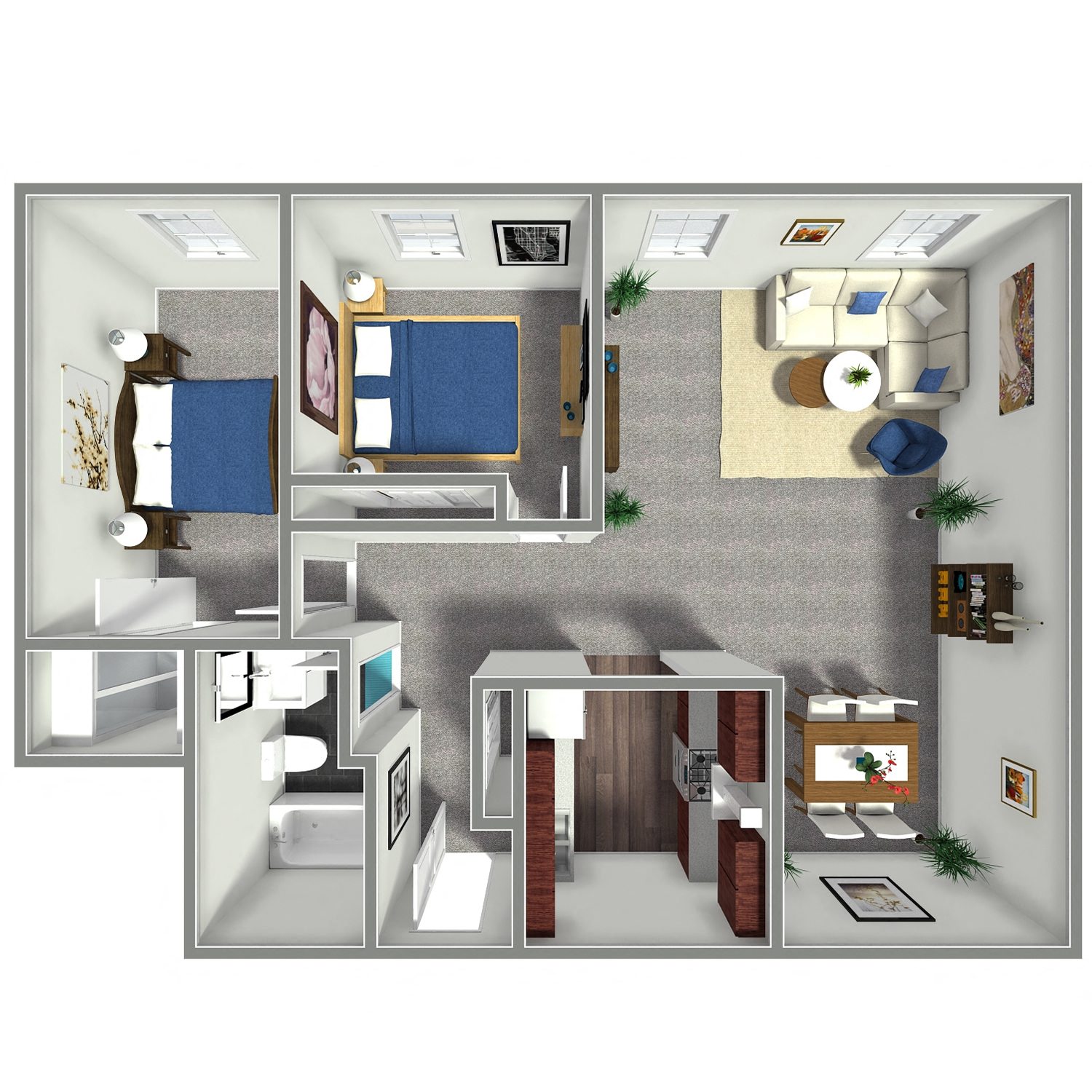 The Farnam floorplan