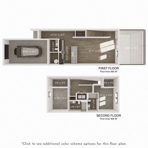 2Bed 2.5Bath at Sandstone Villas Apartments, Omaha, 68116