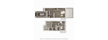 1,522 SF Three Bedroom Townhome floor plan at Sandstone Villas Townhomes in Omaha, NE