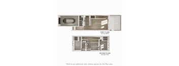 1,435 SF Three Bedroom Townhome floor plan at Sandstone Villas Townhomes in Omaha, NE