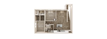 a 1 bedroom floor plan | the mansions on the park