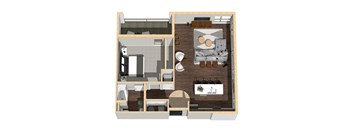 894 SF One Bedroom Apartment Home at Vue 178 in Omaha, NE