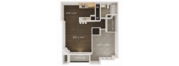 One and Two Bedroom Apartment Homes available at Whispering Hills located at
