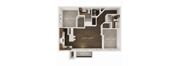 One and Two Bedroom Apartment Homes available at Whispering Hills located at 2510 N. 109th Plaza Omaha, NE 68164