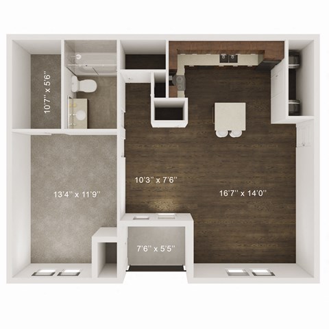 One and Two Bedroom Apartment Homes available at Whispering Hills located at 2510 N. 109th Plaza Omaha, NE 68164