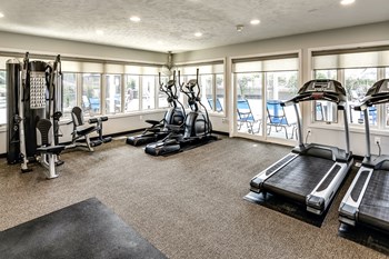 Cardio Machines In Gym Cardio Machines In Gym at The Falgrove, Omaha, NE - Photo Gallery 2