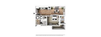 A series of images showing different views of a room.