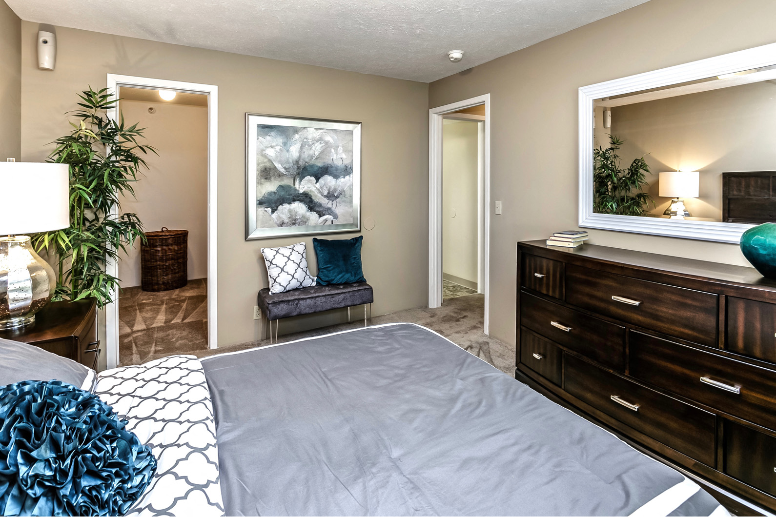 One, two, and three bedroom apartments homes at Fox Valley Apartments in Omaha, NE