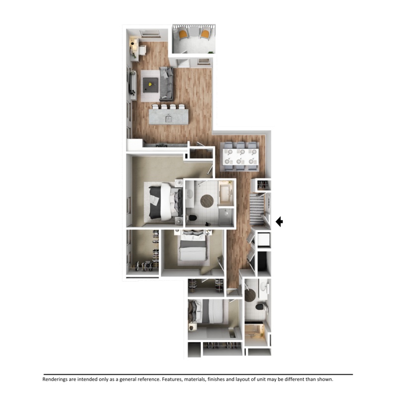 Penthouse - Globetrotter floorplan
