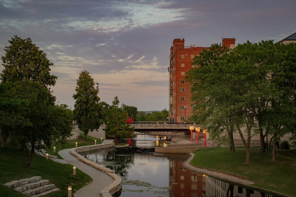 Property Exterior at The Greenhouse Apartments in Omaha, NE