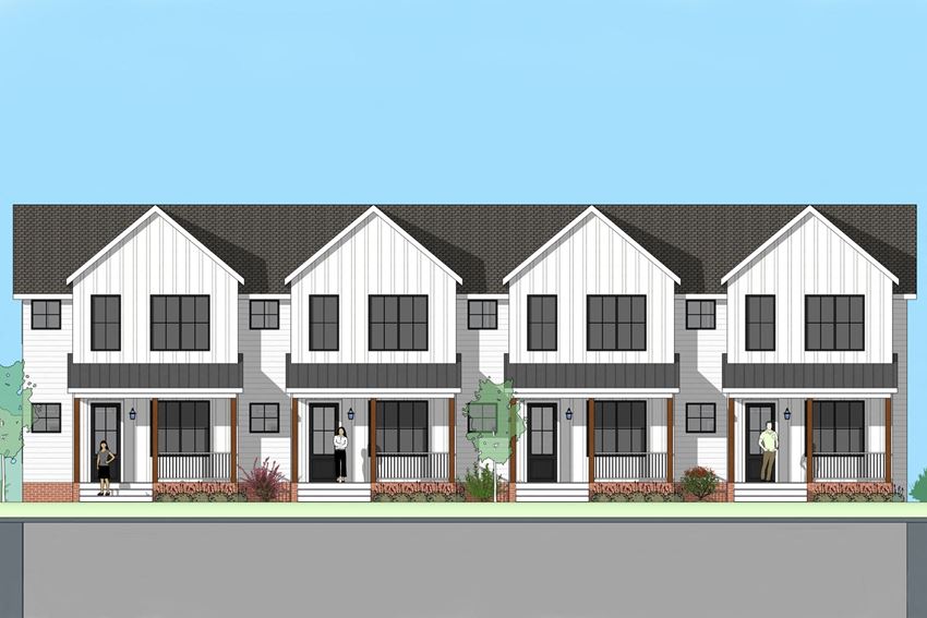 Rendering - Hawthorne Row Townhomes located in Bentonville, AR - Photo Gallery 1