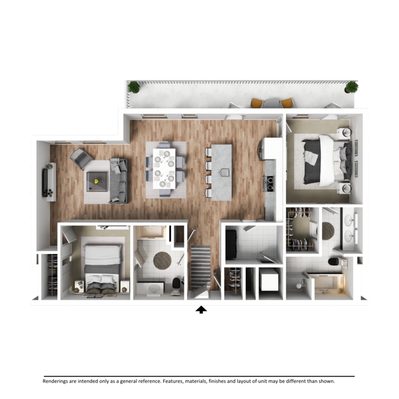 Penthouse - Horizon floorplan