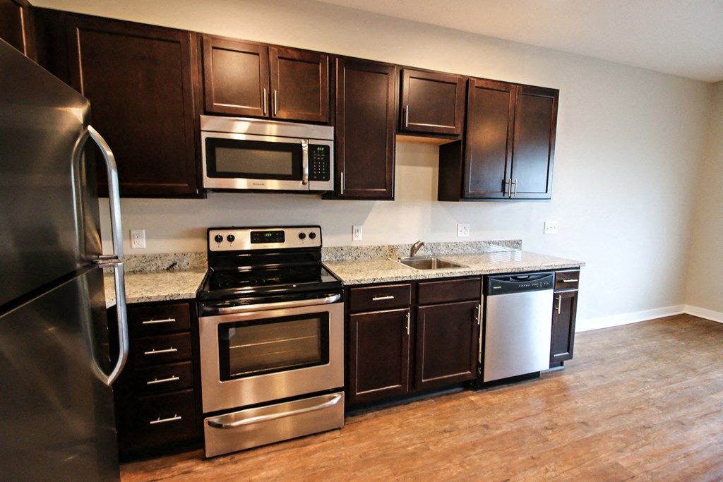 Model unit at East Lake Flats in Lincoln, NE