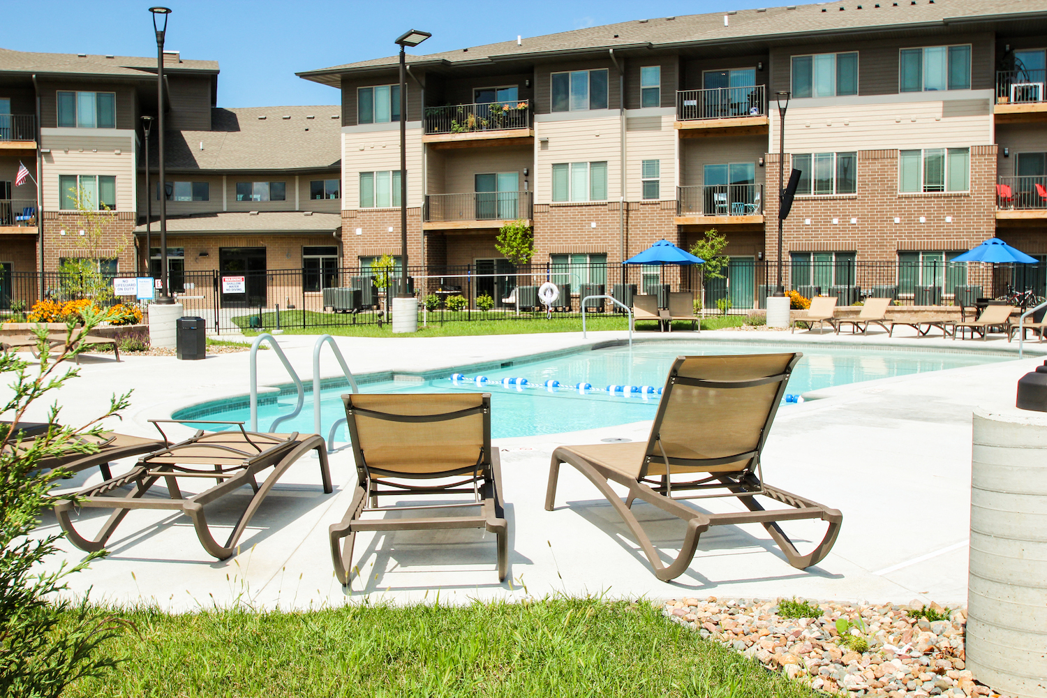 Resort-Style Pool at the Sterling at Prairie Trail in Ankeny, IA