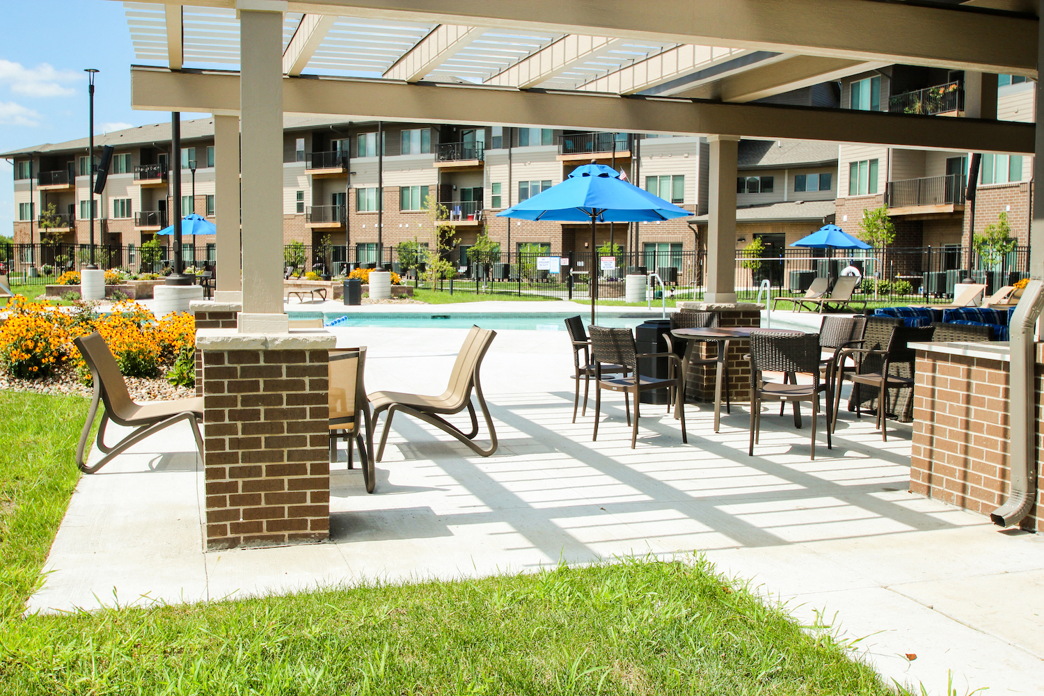 Resort-Style Pool at the Sterling at Prairie Trail in Ankeny, IA
