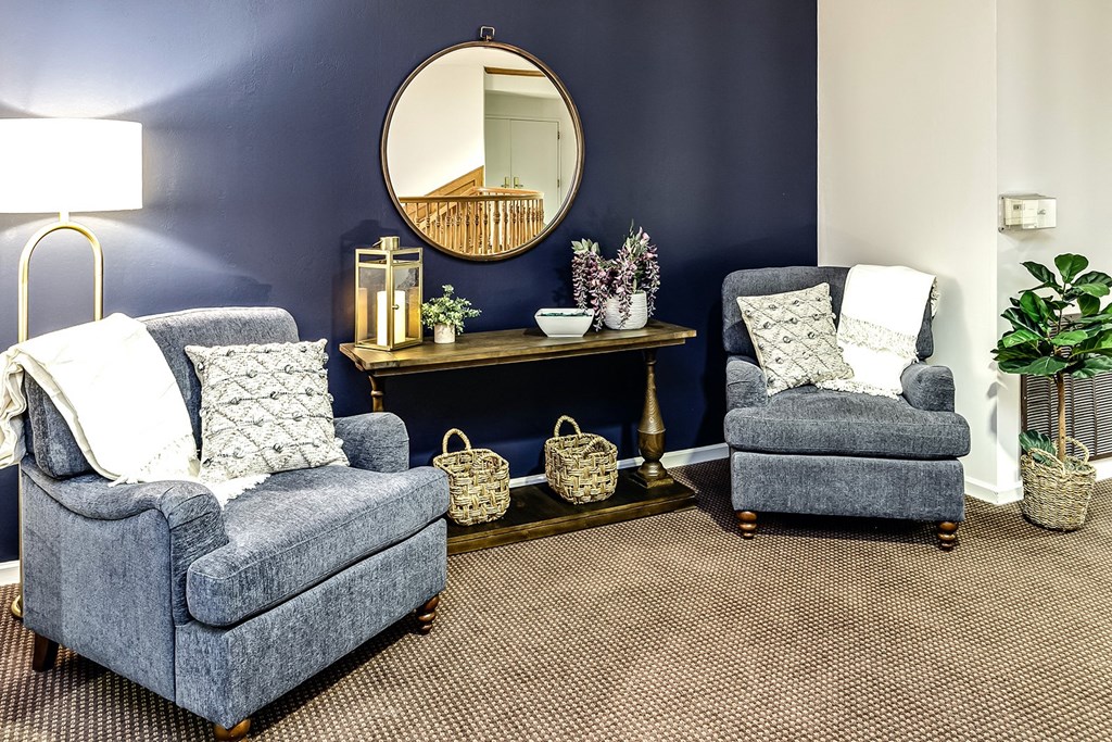 Second Floor Lounge at Lakeside Hills in Omaha, NE