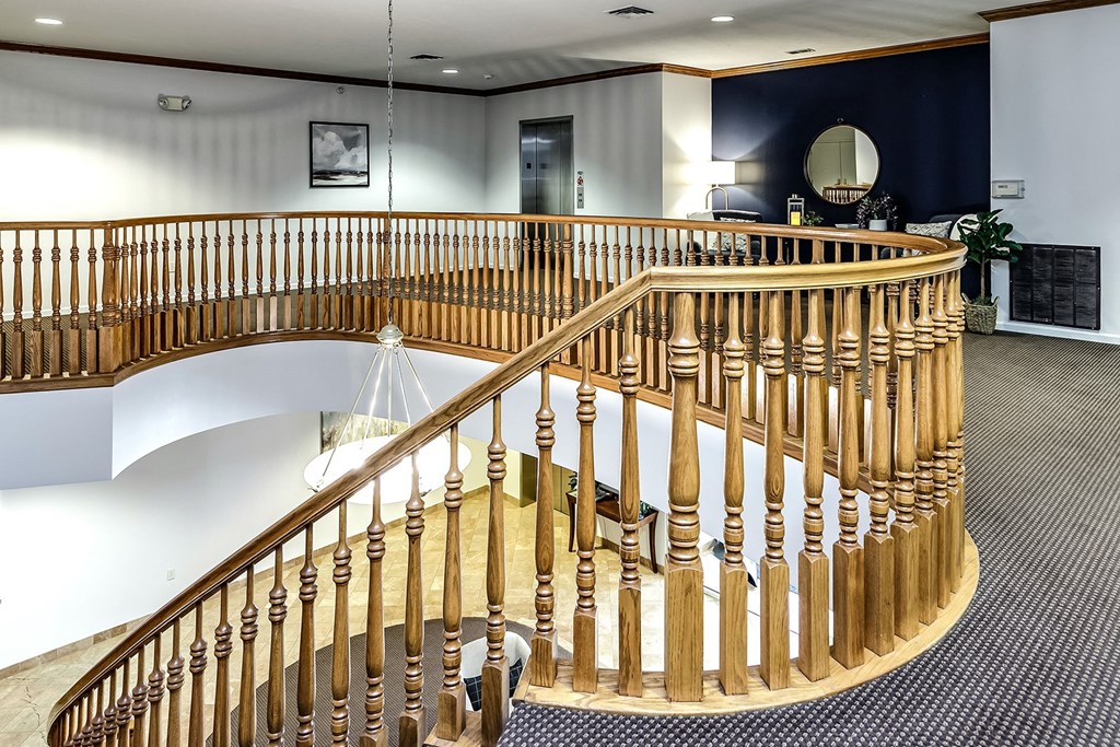 Second Floor Lounge at Lakeside Hills in Omaha, NE