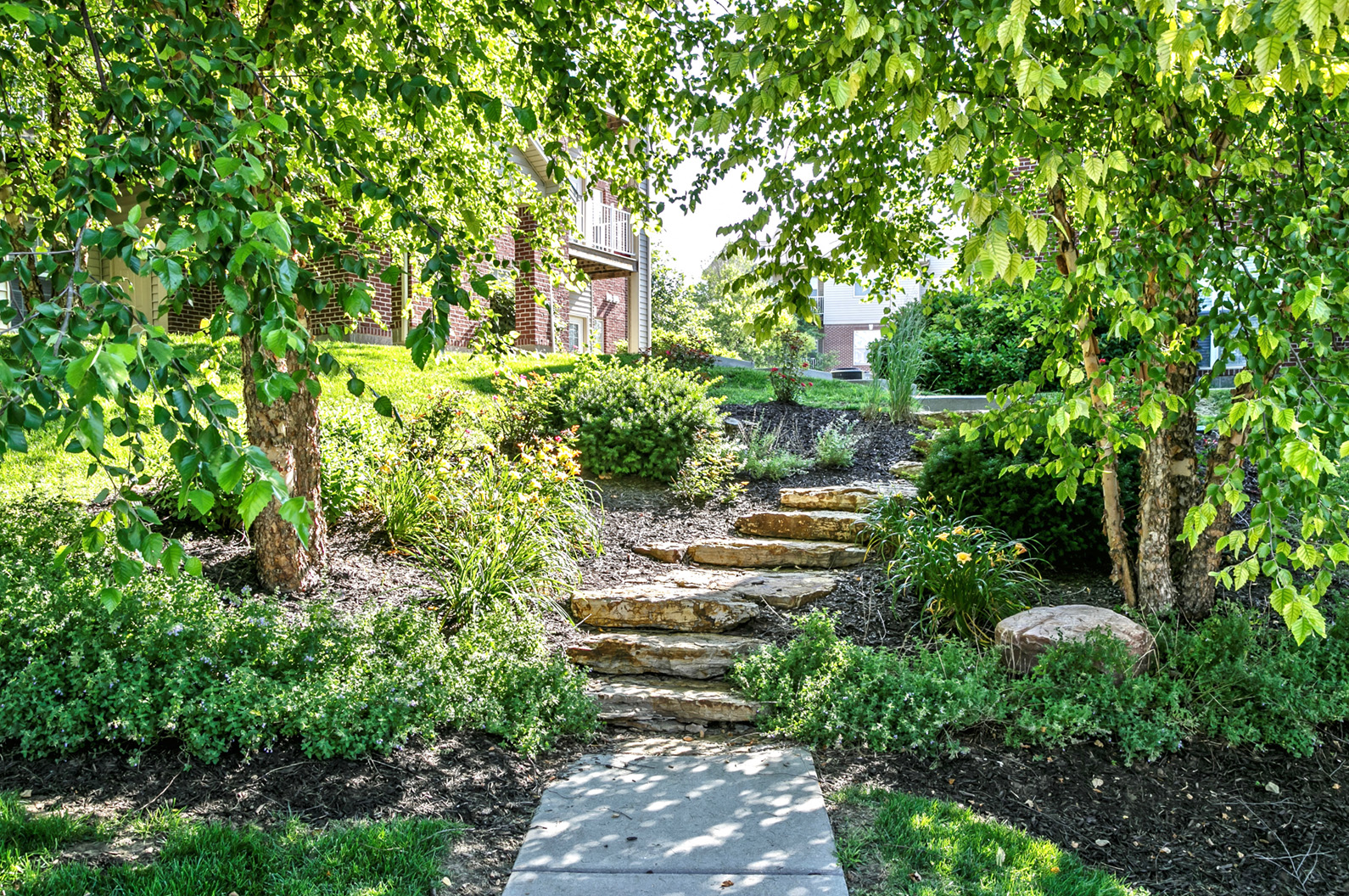 Beautiful Path at Landings Apartments, The, Bellevue, NE, 68123