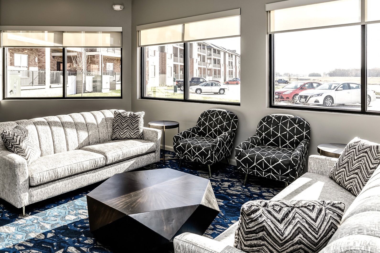 Clubhouse at The Apartments at Lux 96 in Papillion, NE