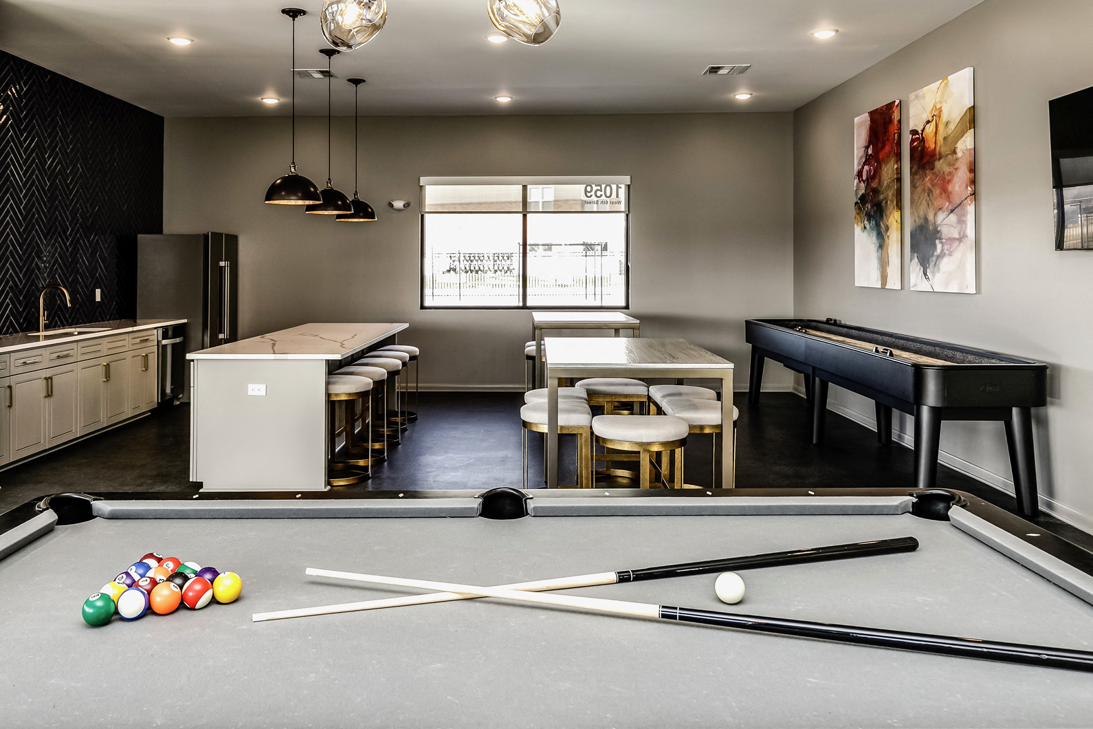 Clubhouse at The Apartments at Lux 96 in Papillion, NE