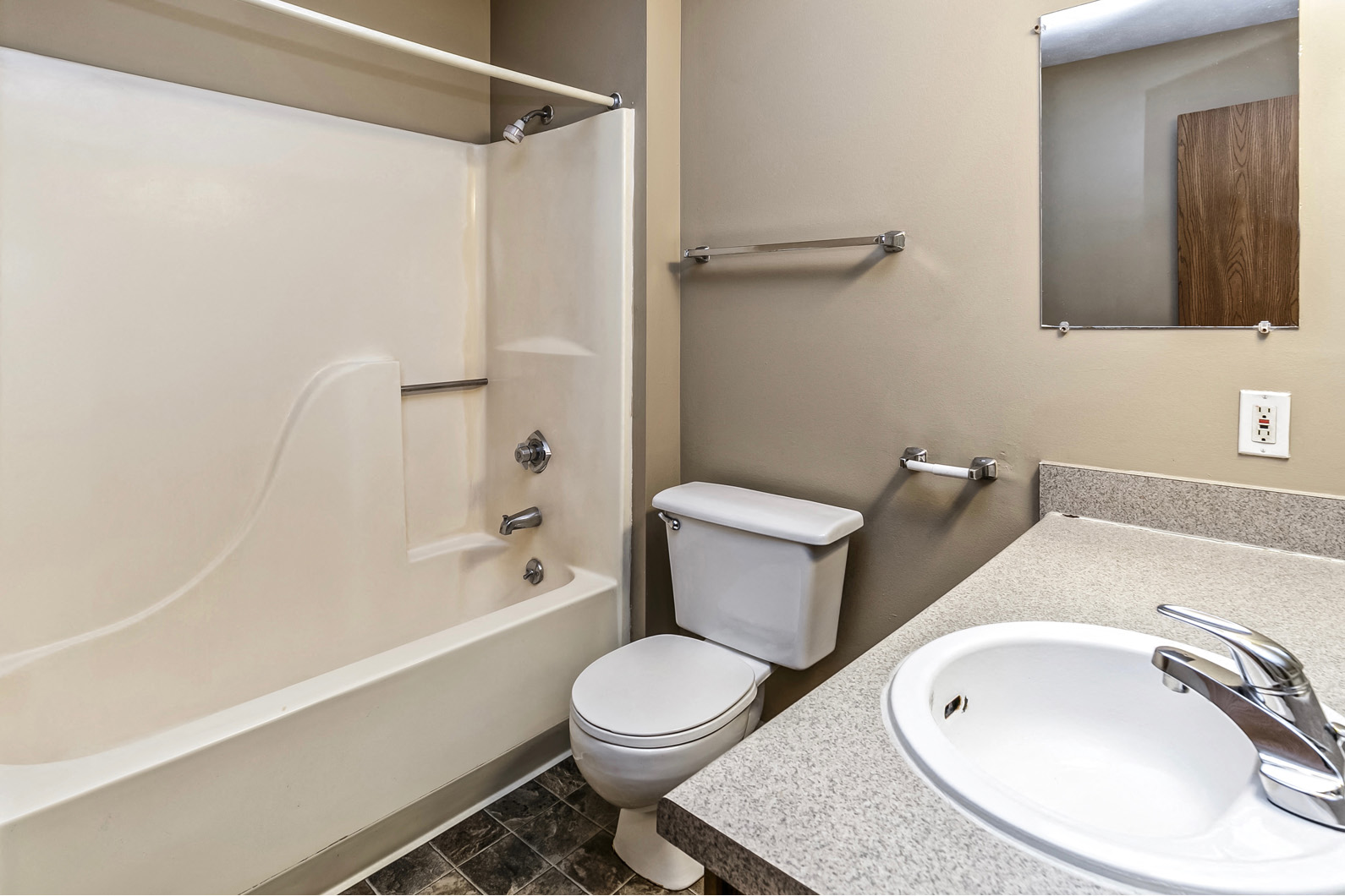 Bathroom at Maple View Apartments, Omaha, NE