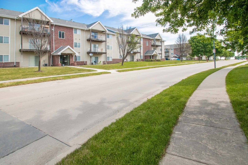 Property exterior at Northridge Apartments in Gretna, NE